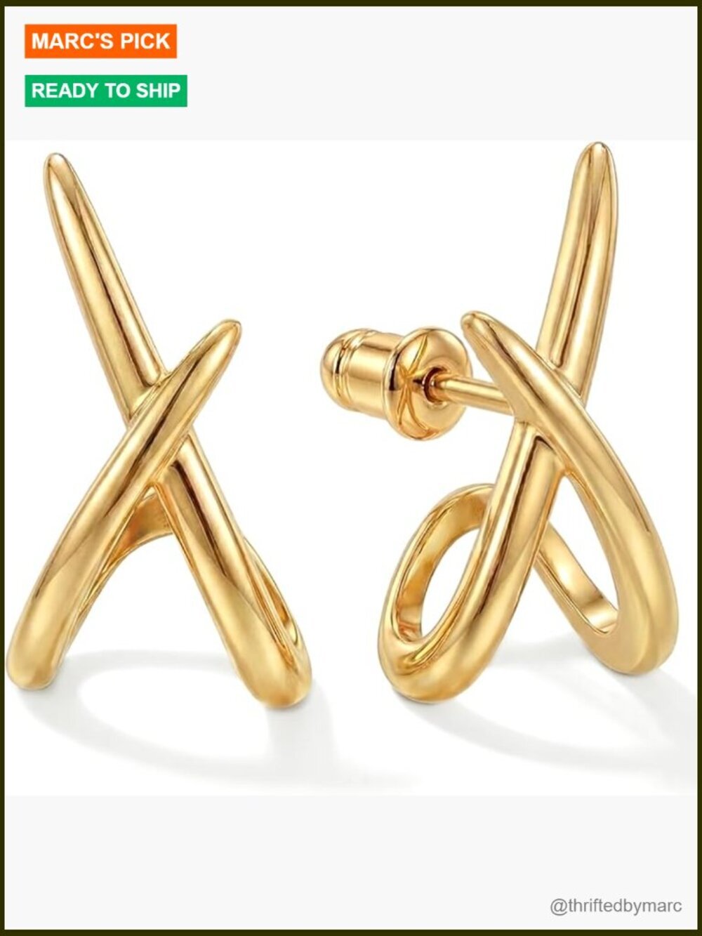 14K Gold Stud Earrings Dainty Minimalist Hypoallergenic Gift